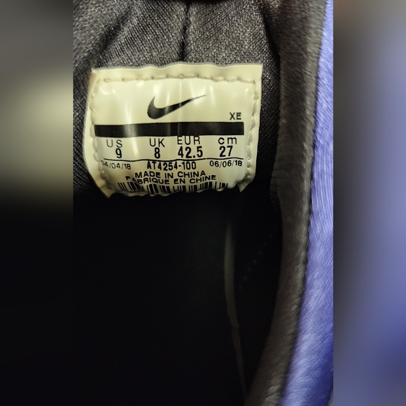 NIKE AIR HUARACHE RUN PERSIAN VIOLET RUNNING SHOES RARE NEW AT4254-100 size 9 - Picture 10 of 13